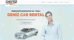 Desktop Screenshot of denizcarrental.com